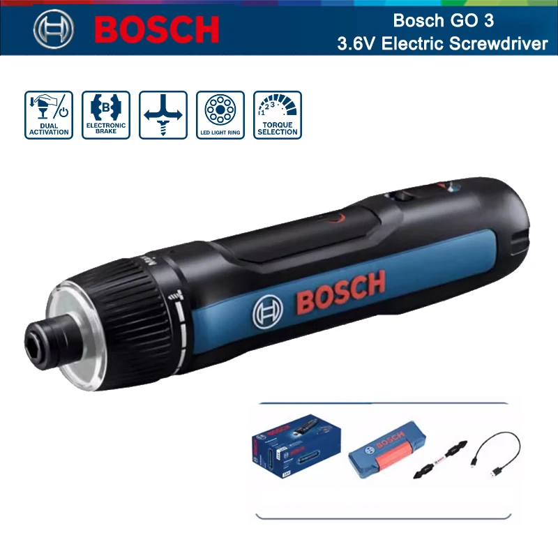Power Tools Drill - BOSCH Go 3 전기 스크루드라이버 Bosch