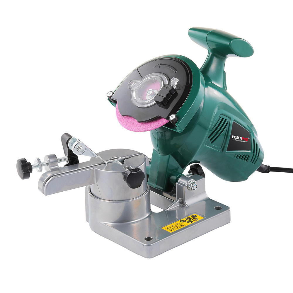 Power Tools Usa - POSENPRO 250W 체인톱 샤프너 4인치 전동