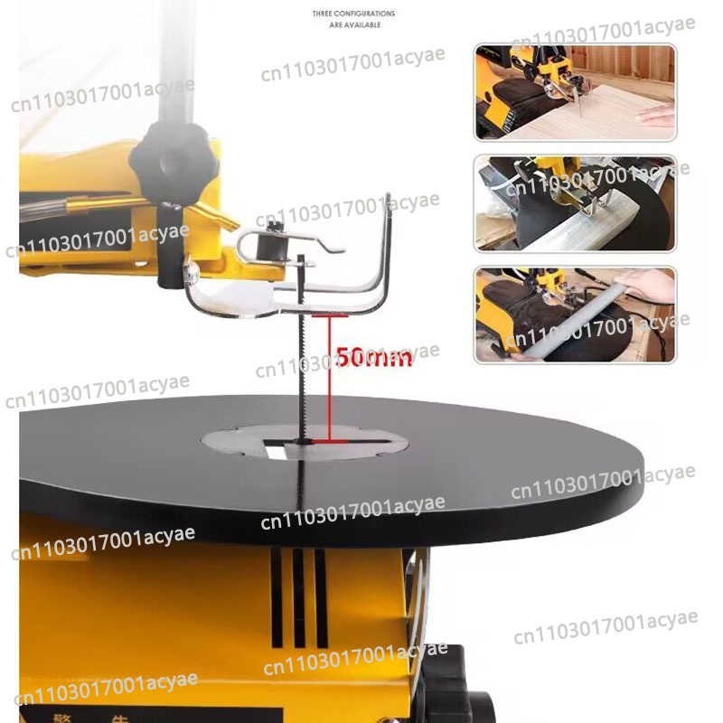 Scroll Saw Bench - 조절 가능한 속도의 16인치 스크롤쏘 –