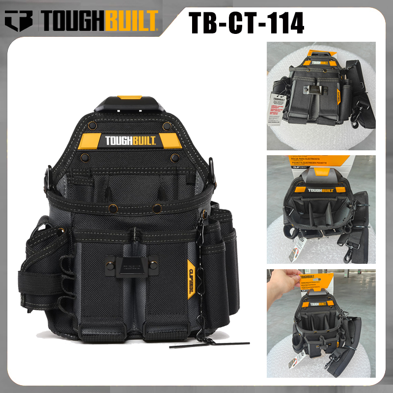 Power Tools Band - 터프빌트 TB-CT-114 전기기사용 공구 파우치 클립테크