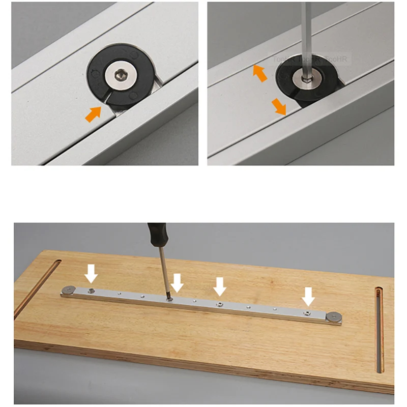1Pc T-트랙 슬롯 마이 터 바 슬라이더 테이블 톱  - Scroll Saw Bench 리뷰 및 가격