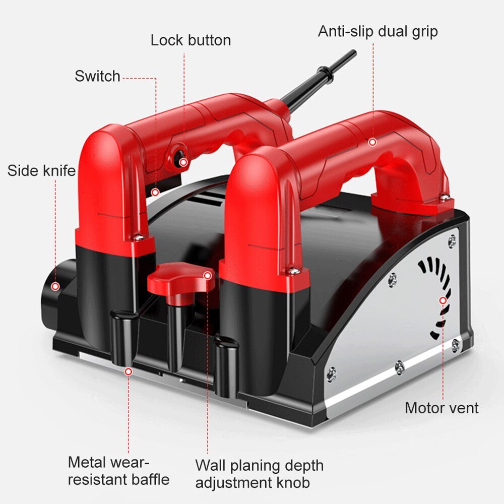 건설 공구 1200W 전기 핸드 플레이너, 넓은 순동  - Power Tools Construction 리뷰 및 가격