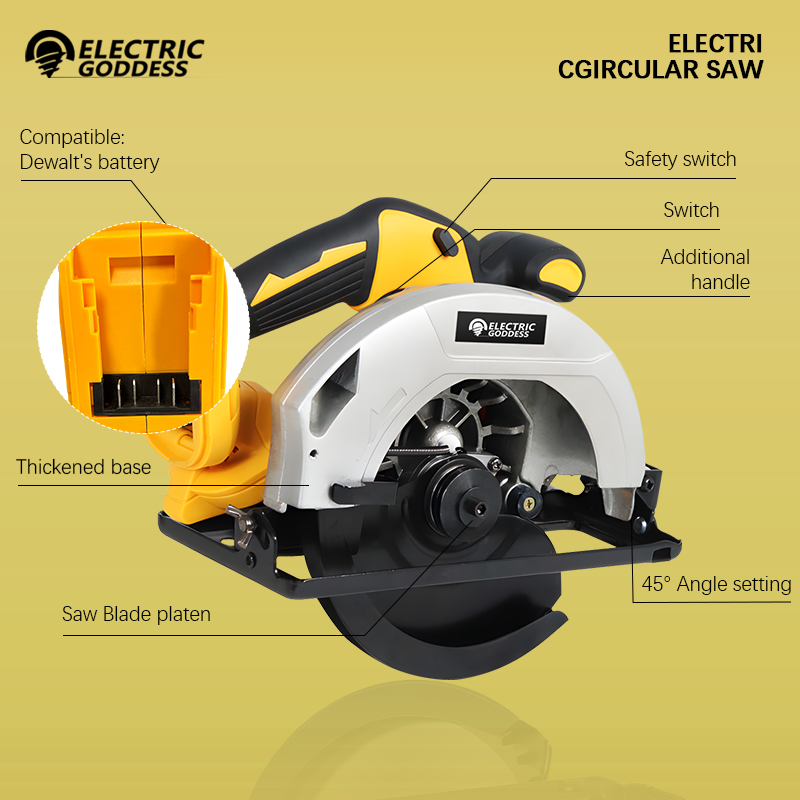 5000rpm 7인치 무선 노란색 원형톱 브러시리스 모 - Power Tools Hitachi 리뷰 및 가격