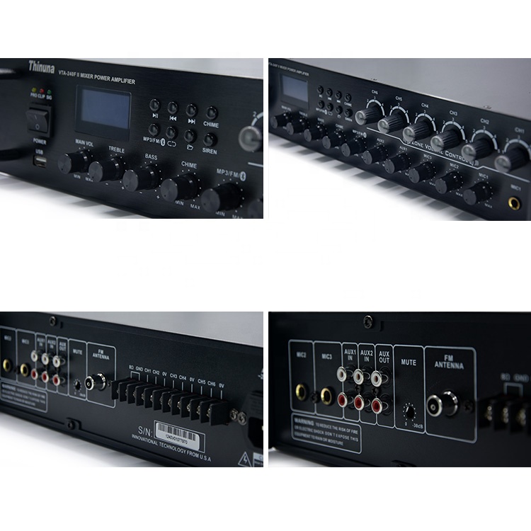 파워 앰프 시스템 6존 오디오 파워 앰프 5 EQ 사운 - Power Tools Zones 리뷰 및 가격