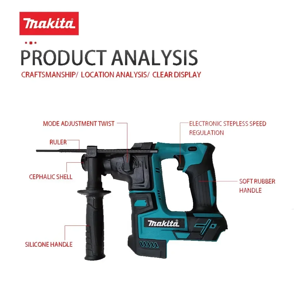 마키타 브러시리스 해머 무선 전동 해머 18V 리튬 배 - Power Tools Hammer 리뷰 및 가격