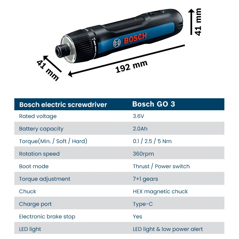 BOSCH Go 3 전기 스크루드라이버 Bosch GO - Power Tools Drill 리뷰 및 가격