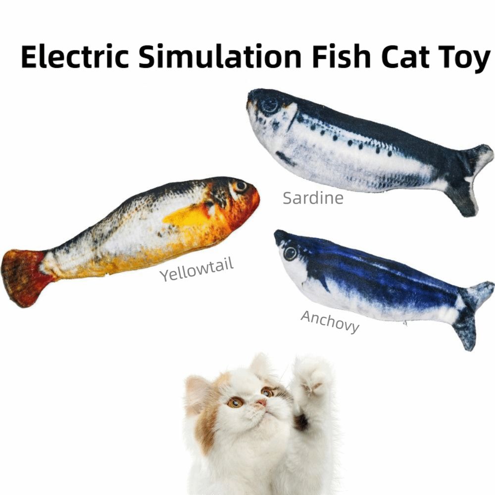 1/3개입 꼬리 흔드는 전자 시뮬레이션 물고기 고양이  - Power Tools Cat 리뷰 및 가격