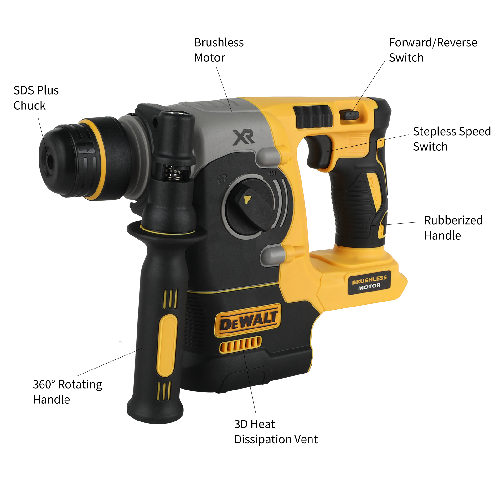 20V DEWALT DCH273 브러시리스 로터리 해머 - Power Tools Hammer 리뷰 및 가격