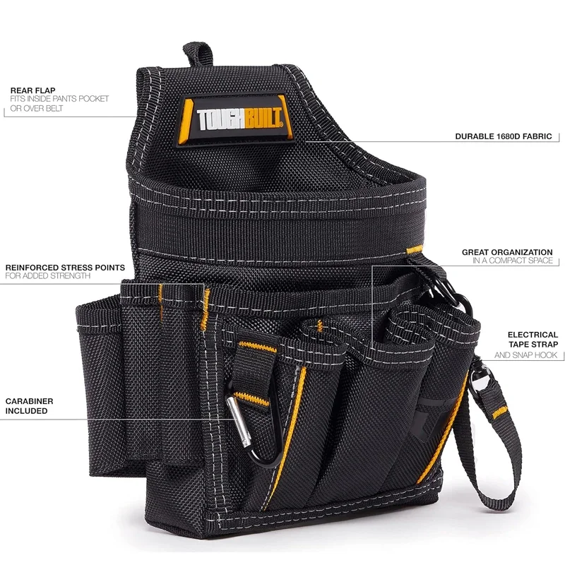 TOUGHBUILT TB-229 전기 기술자 파우치,  - Power Tools Band 리뷰 및 가격
