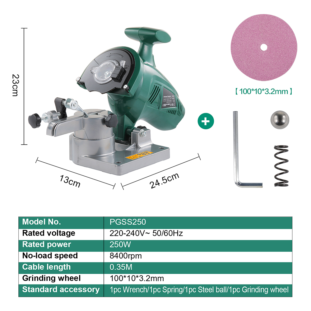 POSENPRO 250W 체인톱 샤프너 4인치 전동 샤 - Power Tools Usa 리뷰 및 가격