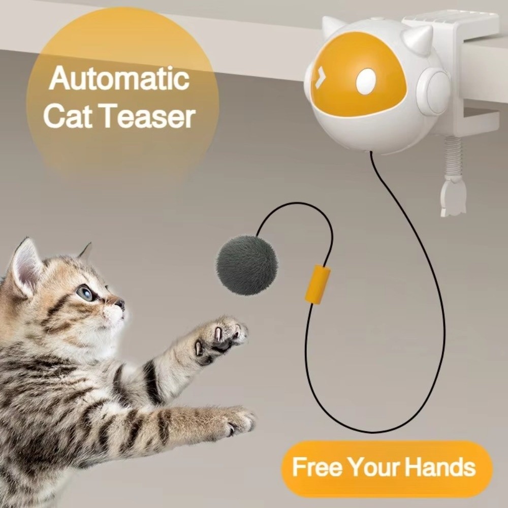 자가 작동 전동 고양이 장난감 헤어볼 훈련용 인터랙티브 - Power Tools Cat 리뷰 및 가격