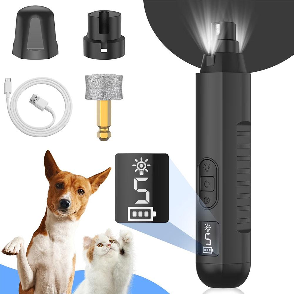 전기 애완동물 발톱 그라인더 5단 속도, 저소음, 개와 - Power Tools Cat 리뷰 및 가격