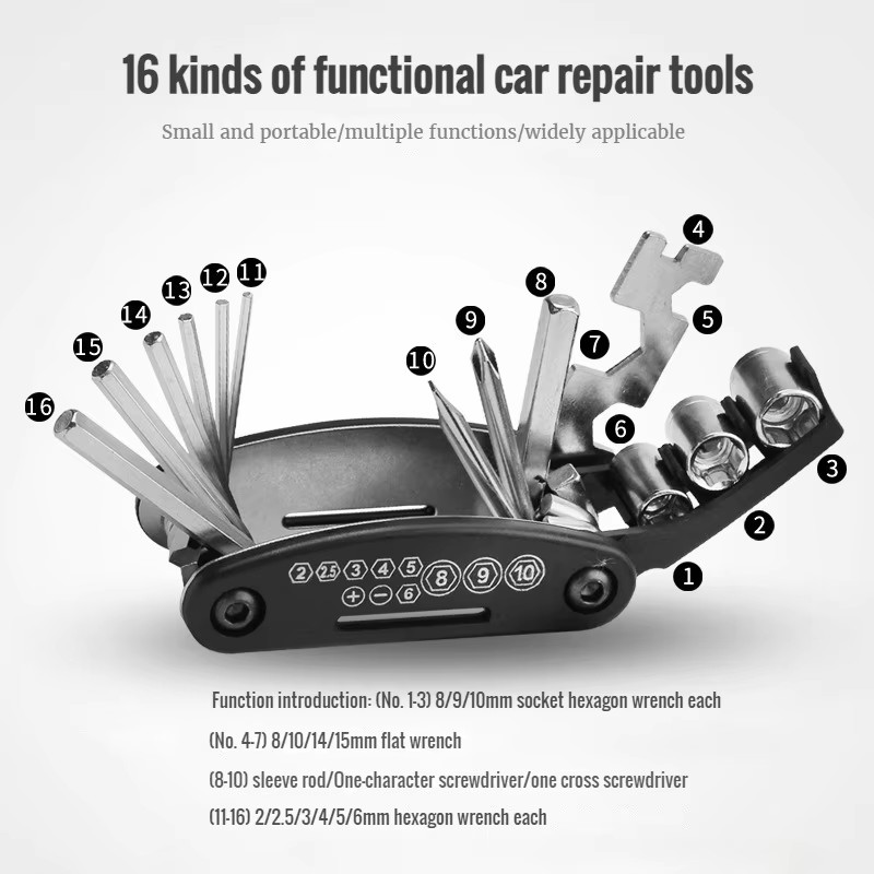 휴대용 자전거 수리 도구 키트 자전거 수리 도구 키트  - Power Tools Kit Set 리뷰 및 가격