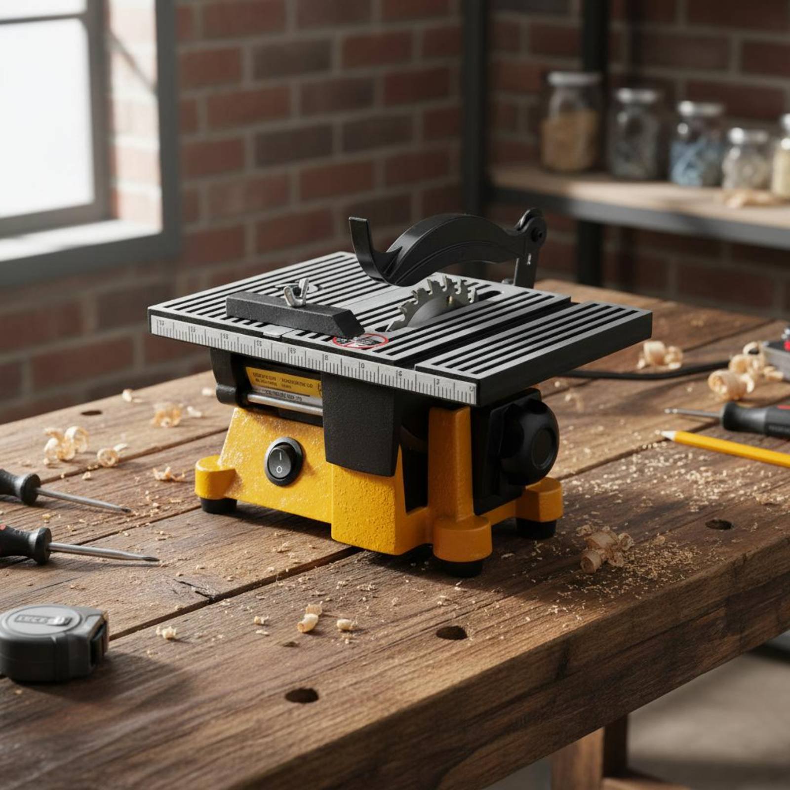 미니 테이블쏘 휴대용 미니어처 벤치쏘 절단기 저소음 전 - Power Tools Diy 리뷰 및 가격